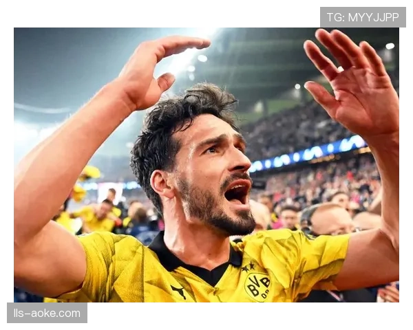 终场哨响，老将胡梅尔斯独自蹲踞在中圈，久久未起